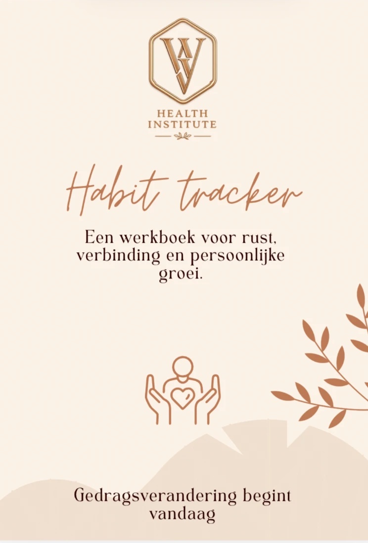 Habit Tracker werkboek cover